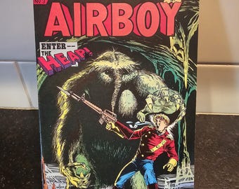 Vintage 1986 Airboy Enter the heap comic no 3 Eclipse Comics