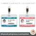Kids Doctor Name Badge, Pretend Play ID Card Printable, Nurse Name ...