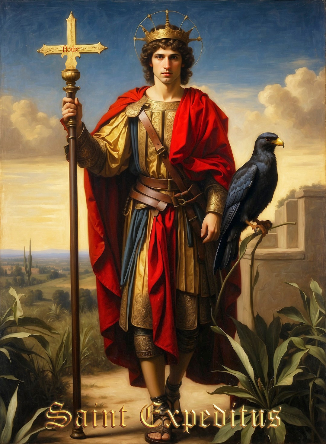 Saint Expeditus, Instant Download Printable Home Decor Etsy