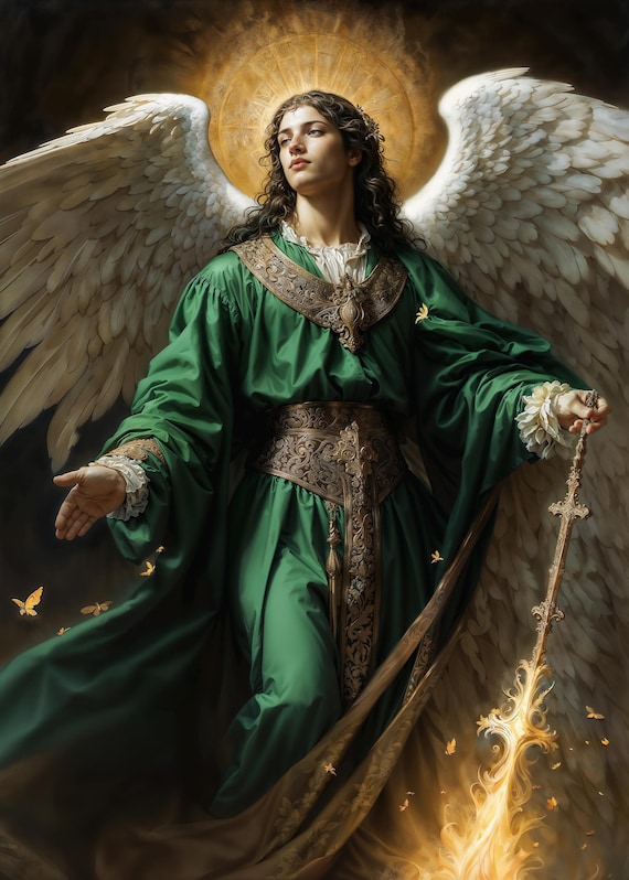 Archangel ラファエル 天使 Saint raphael the archangel の700点の