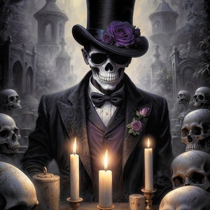Baron Samedi Fantasy Illustration