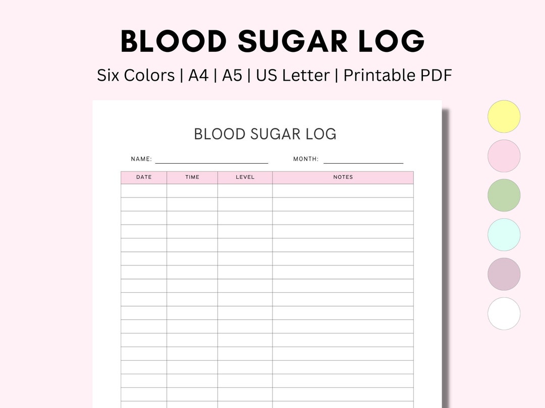 Blood Sugar Log Printable Blood Sugar Reading Tracker Blood Glucose blood-sugar-log-printable-blood-sugar-reading-tracker-blood-glucose