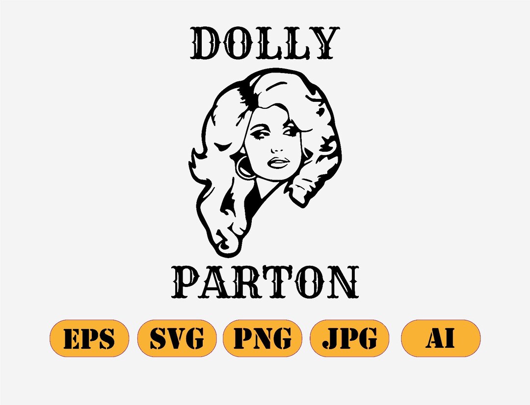 Dolly Parton Svg, Png, Instant Download, Dolly Parton Design, Parton