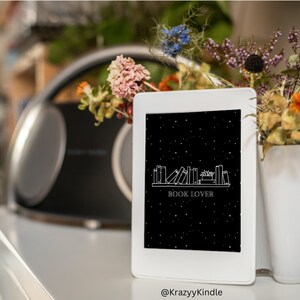 Kindle Lock screen- Book Lover- Full Screen| No Borders| PDF file