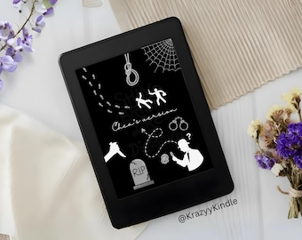 Pantalla de bloqueo de Kindle con nombre personalizable: Diseño misterioso de pantalla completa (archivo EPUB)
