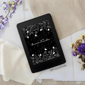 Custom Name Kindle Lock Screen: Floral Design (EPUB File)
