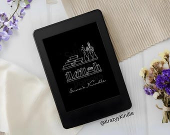 Name Kindle Sperrbildschirm: Bücherregal Design (EPUB Datei)
