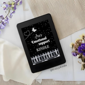 Custom Name Kindle Lock Screen: Full Screen, No Borders (EPUB File)