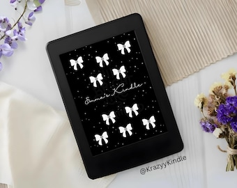 Pantalla de bloqueo Kindle con nombre personalizado: Lazos y estrellas (archivo EPUB)