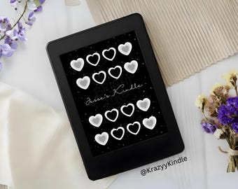 Custom Name Kindle Lock Screen: Heart Design (EPUB File)