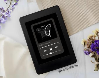 Pantalla de bloqueo de Kindle con nombre personalizado: Diseño de mariposa (archivo EPUB)
