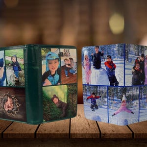 Custom Photo Server Book - Personalized Waiter Book, Restaurant Gift image 2