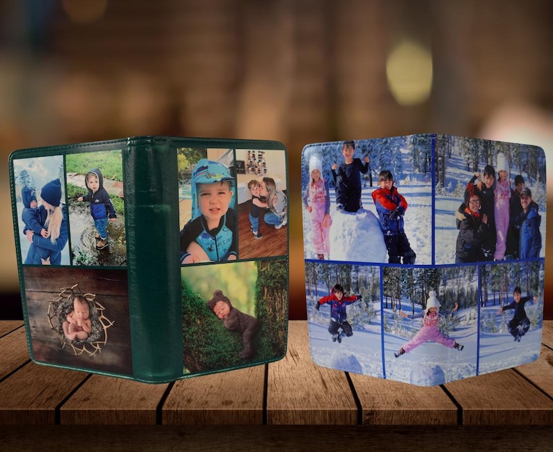 Custom Photo Server Book - Personalized Waiter Book, Restaurant Gift image 2