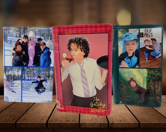 custom server book personalized server book picture waiter book photo server book restaurant waitress book gift for him gift for her