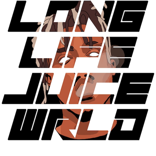 Long Live Juice WRLD in png and jpg format, Y2K, Chicago Trap, Lucid Dreams, Robbery, Rap, 999