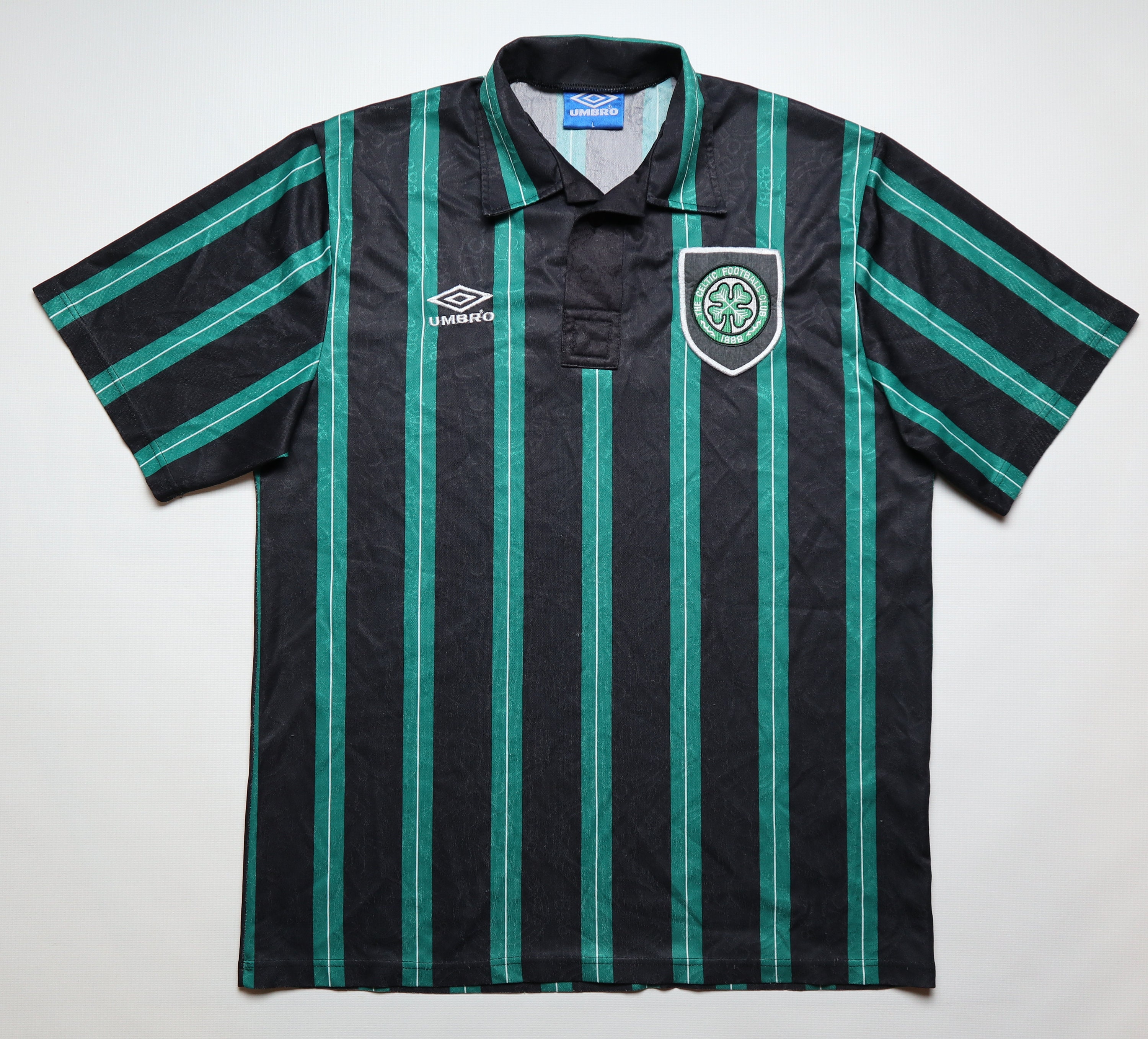 Retro Celtic Home Jersey 1987/88 By Umbro