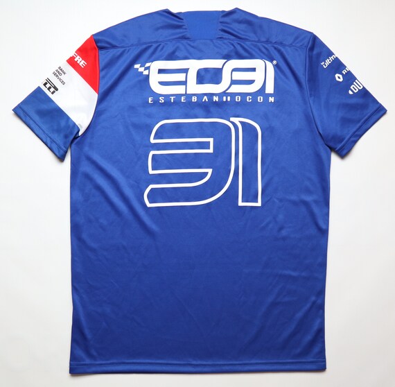 F1 Alpine Estebam Ocon 31 2021 Racing Shirt Jersey Le Coq Sportif