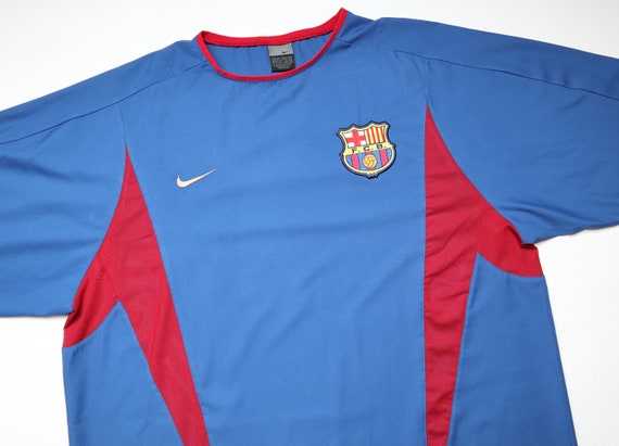 Barcelona 2002/2003 Vintage Training Football Shirt Soccer Jersey