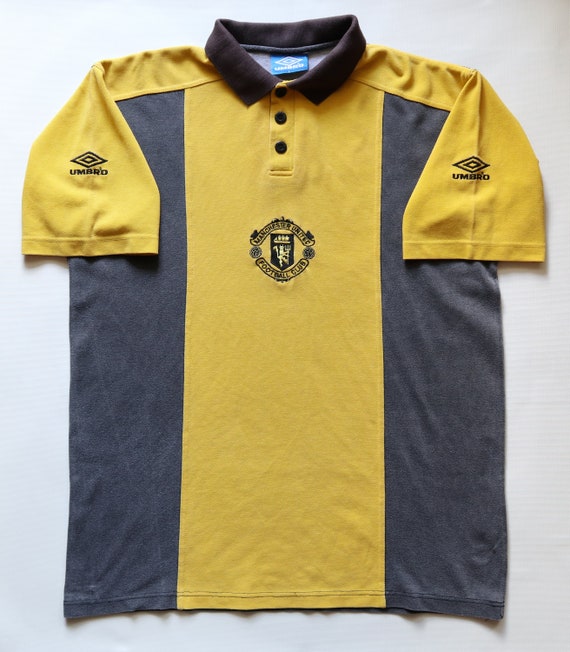 Manchester United 1996/1997 vintage polo football… - image 1