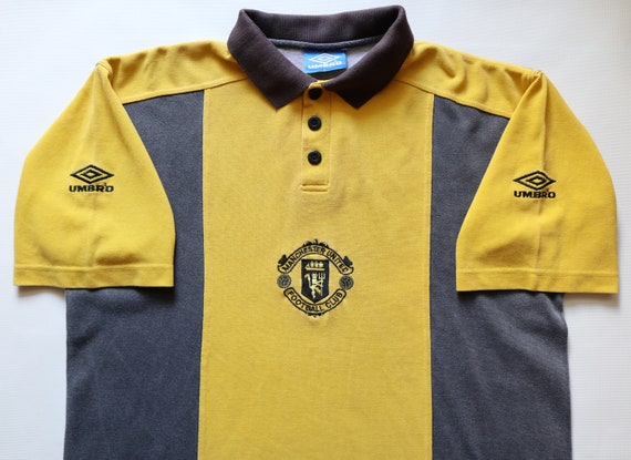 Manchester United 1996/1997 vintage polo football… - image 3