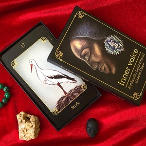 "Authentisches Orakel Kartenspiel ""Innere Stimme"", Tarotkarten von einer Künstlerin aus der Ukraine."