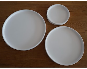 Runde Raysin Tabletts, Tablett, Dekotablett, Kerzenteller, Schmucktablett, Dekoration, Geschenk, Frühlingsstablett, Frühling, Frühlingsdeko