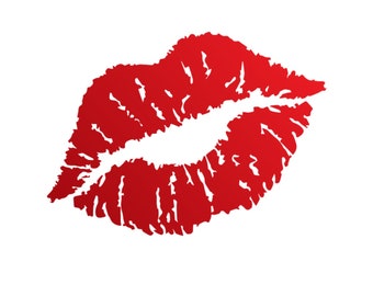 Red Lips svg Kiss svg American lip svg Cricut and Silhouette Valentine day svg Valentines svg png jpg pdf Red Lip Clip Art Graphic