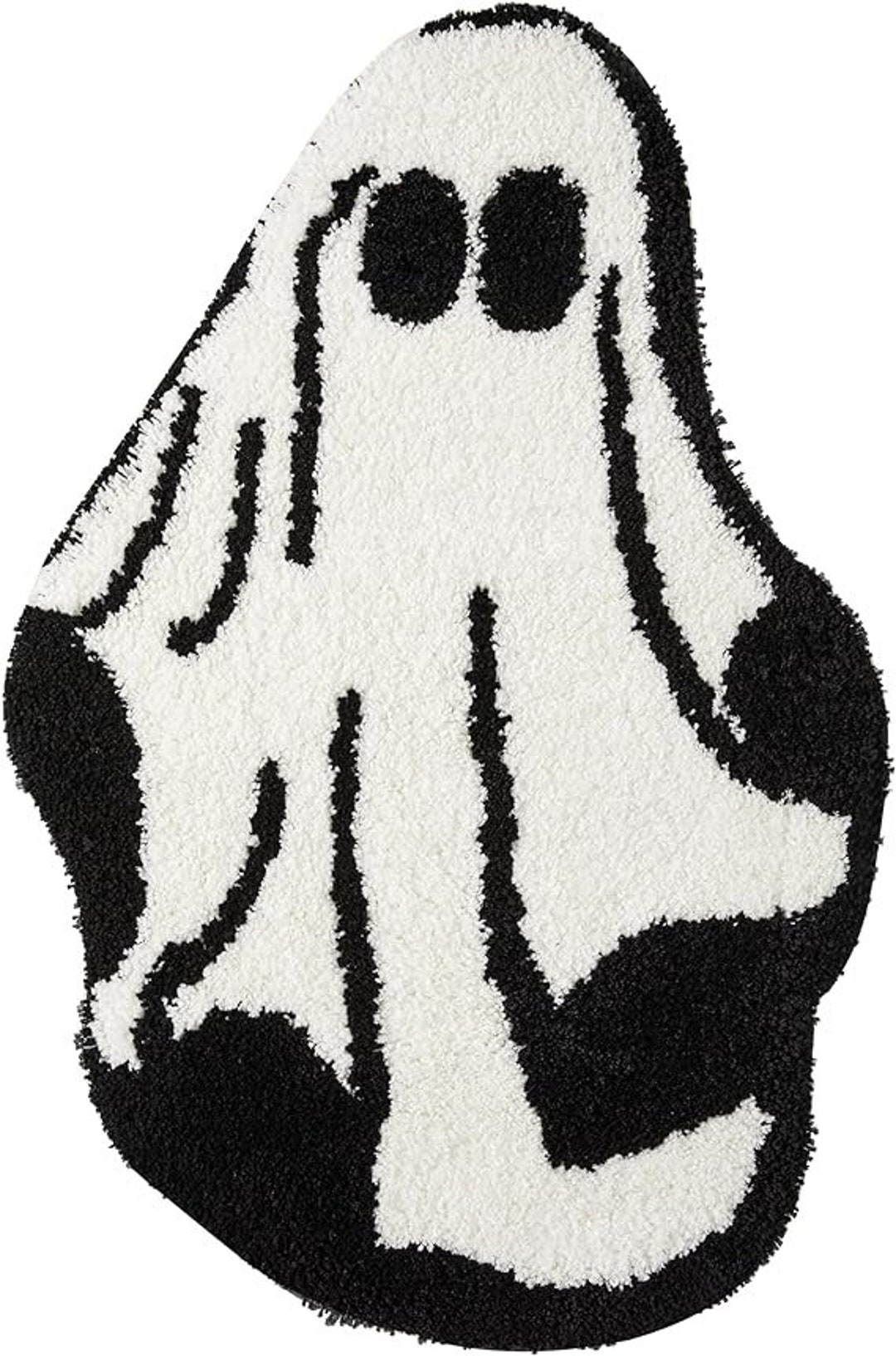 Spooky Ghost Shaped Tuft Halloween Rugs for Bathroom Bedroom Etsy