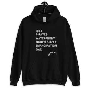 Hampton University IYKYN Unisex Hoodie Rustic Font