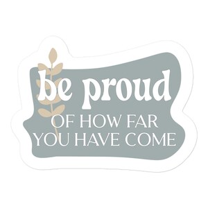 Coole Aufkleber für Mentale Gesundheit Selbstfürsorge Inspirational Positive Affirmation Zitate ästhetischer Aufkleber Laptop Planer Journal 13/06 Movie03