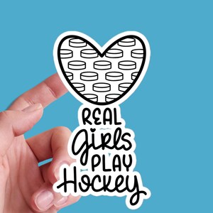 Hockey stickers sheet Hockey sis bro mom dad aesthetic vinyl laptop planner diary decal journal decor gift 25/11 HK1P08