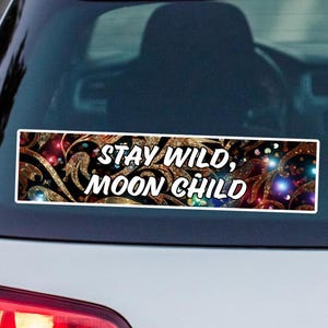 Adesivo paraurti motivazionale Adesivo per auto in vinile impermeabile positivo e luminoso per la salute mentale, regalo per la cura di sé e per il conducente 25/01 MTBS07