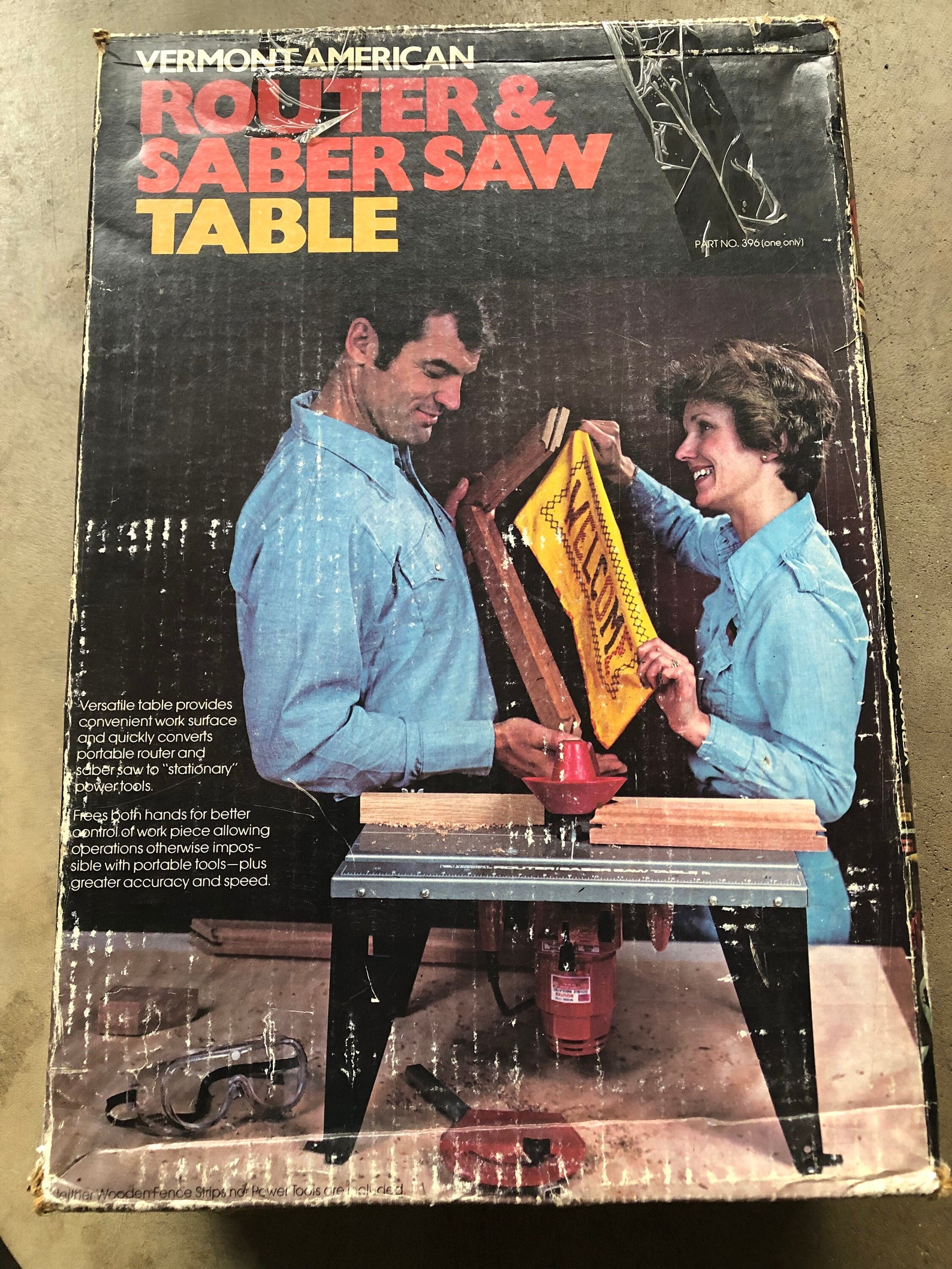 Vintage Vermont American Router & Saber Saw Table 396 Etsy
