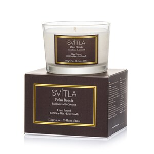 Palm Beach scented candle, 35 hours of bliss