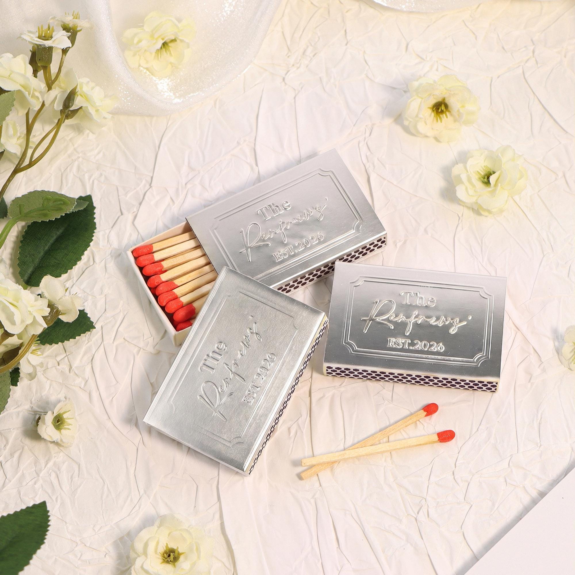 Silver Matchbox Case - Etsy