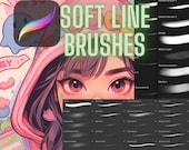Soft Sketch Brush Set for Procreate | Brushes Included for Ipad | Digital Lineart, Sketch Brushes | sketch brush pack