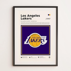 Los Angeles Lakers Poster, Basketball Poster Gift , NBA Print, Crypto Arena arena Stadium Print, nba Poster Printable, Lakers Wall Art.