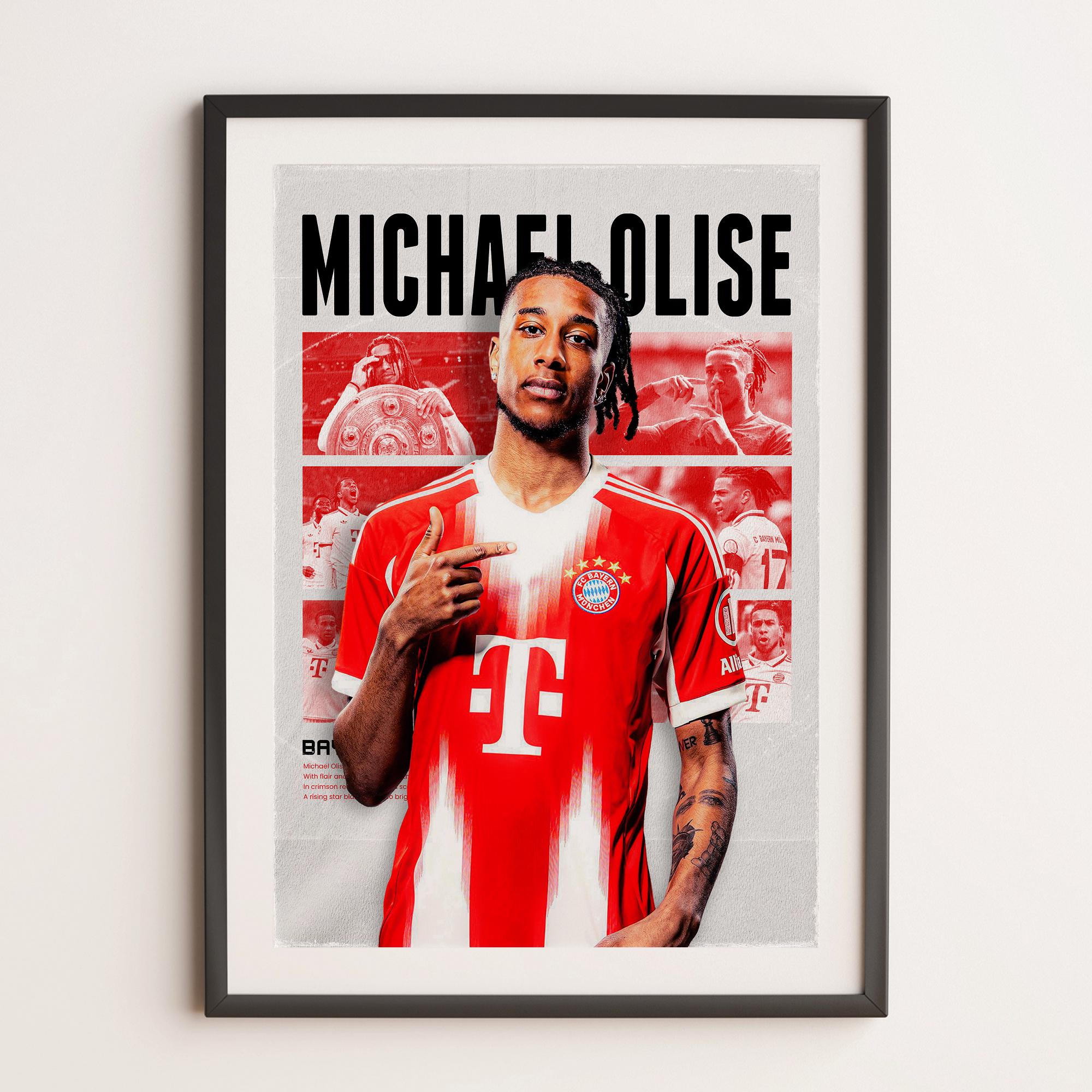 F.C. バイエルン・ミュンヘン　アートポスター A4版　6枚セット Bayern Munich Poster - Etsy