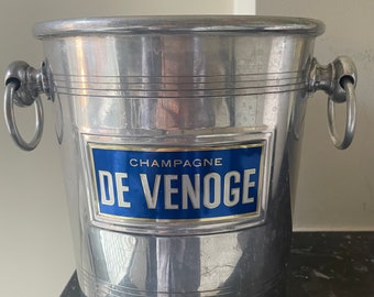 Vintage Champagner Eiskübel De Venoge