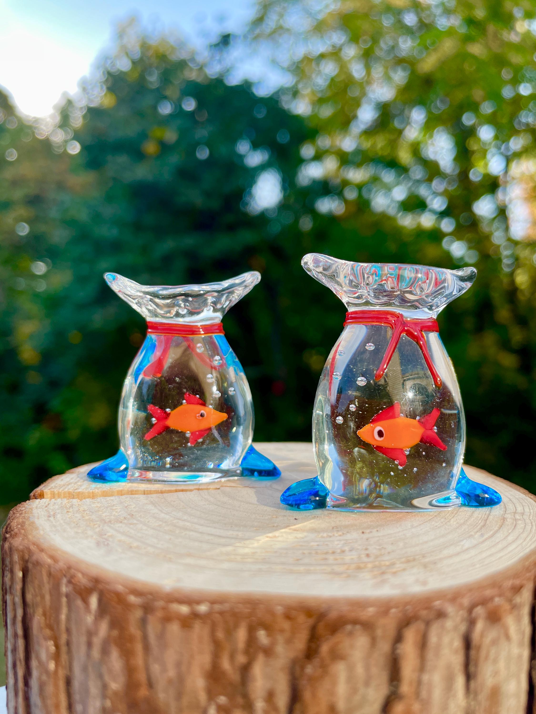 Fish Glass Ornaments Children S Room photo