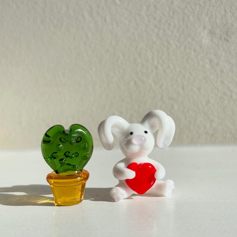 Glass Rabbit Lampwork - Etsy