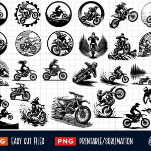 Scena motocykla terenowego SVG, motocykl terenowy Svg Png, Scena motocrossu Svg, Motocross Svg Png, Plik cięcia motocykla terenowego, Sylwetka motocykla terenowego, Clipart motocykla terenowego