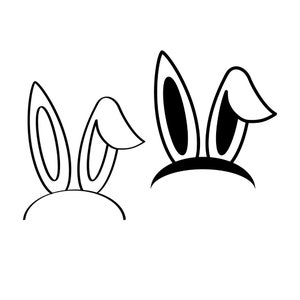 Hasen Ohren Clip Art PNG und JPG