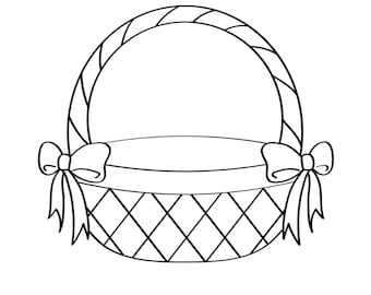 Osterkorb Clip Art PNG und JPG