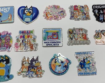 Bluey Inspired Badge Reels