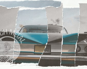 Fractured Photomontage - Hand Torn Artwork - Custom Impala