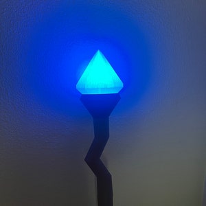 Cosplay staff (color changing LED with remote control)