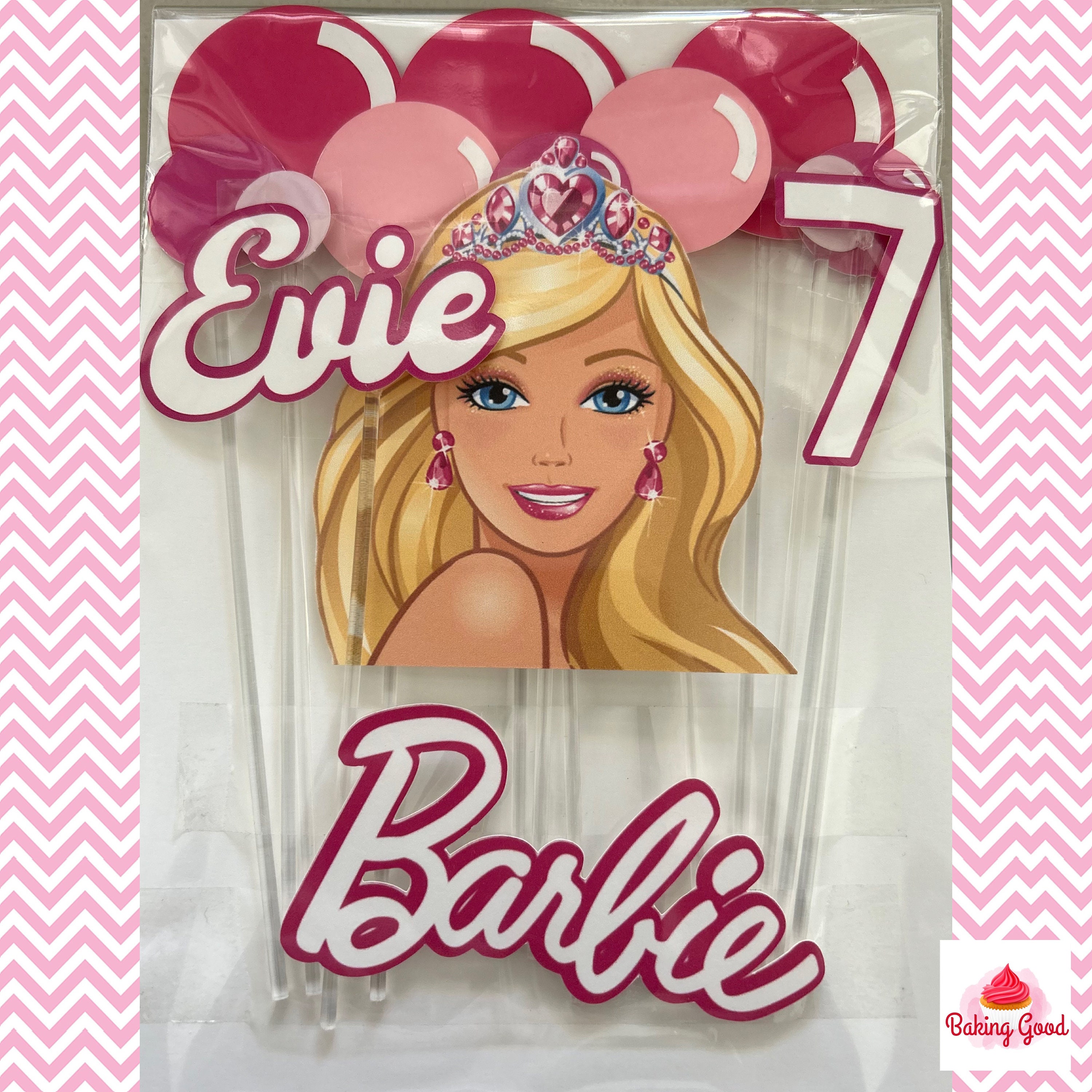 Barbie Morena Cake Top Cut File - Studio