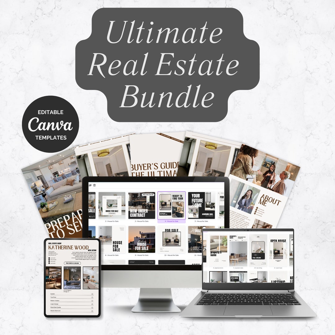 2024 ULTIMATE REALESTATE BUNDLE : Real Estate Marketing Bundle,real ...