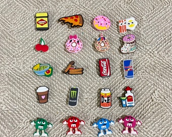 Food and Drinks Charms for Crocs